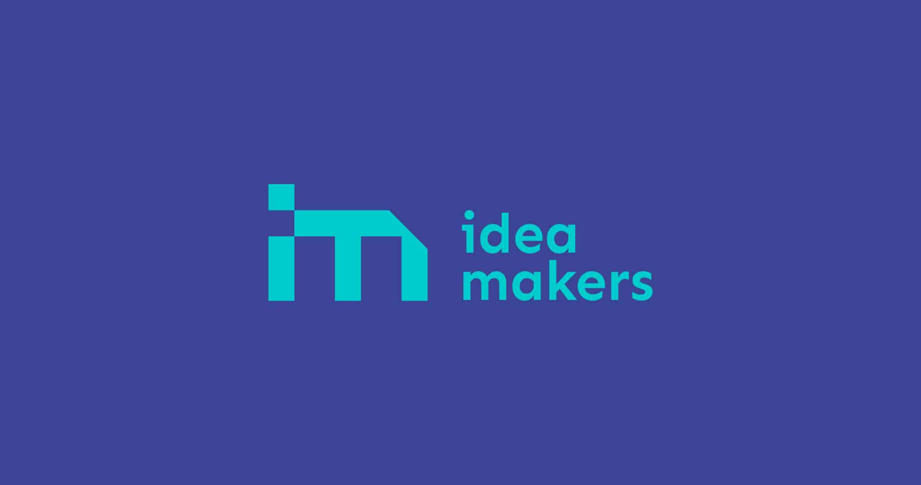 logo IDEA MAKERS identyfikacja wizualna Brandglow