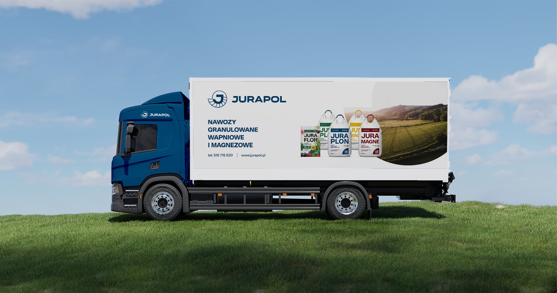 Rebranding Jurapol samochod
