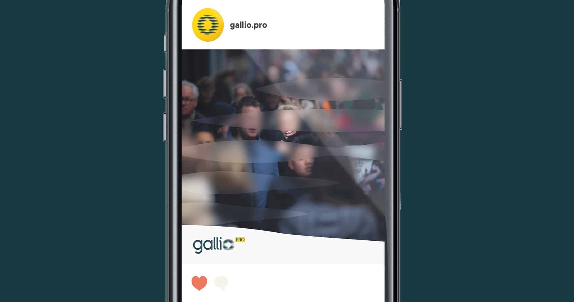 gallio PRO logo app