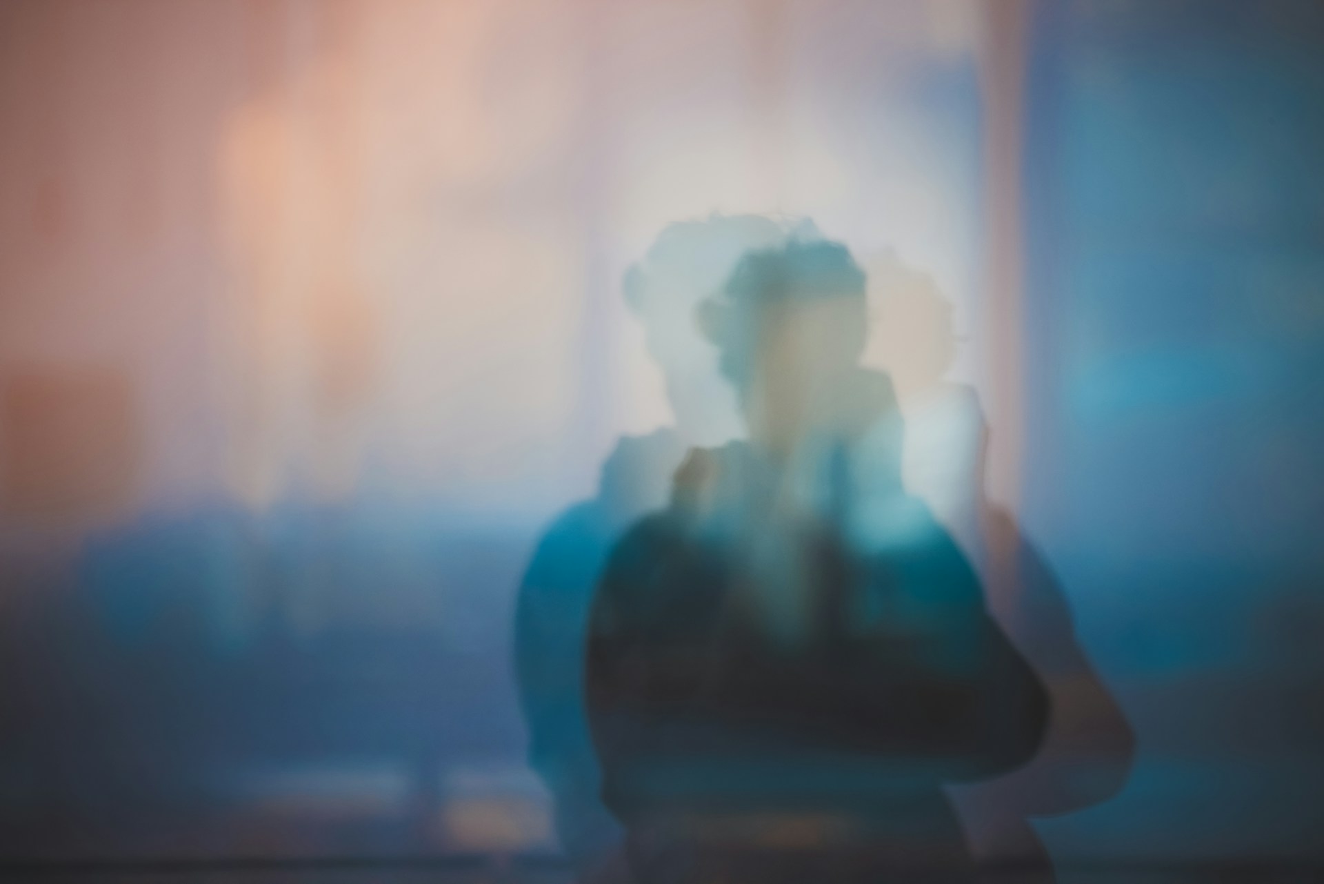 dwa zadowolone odbicia