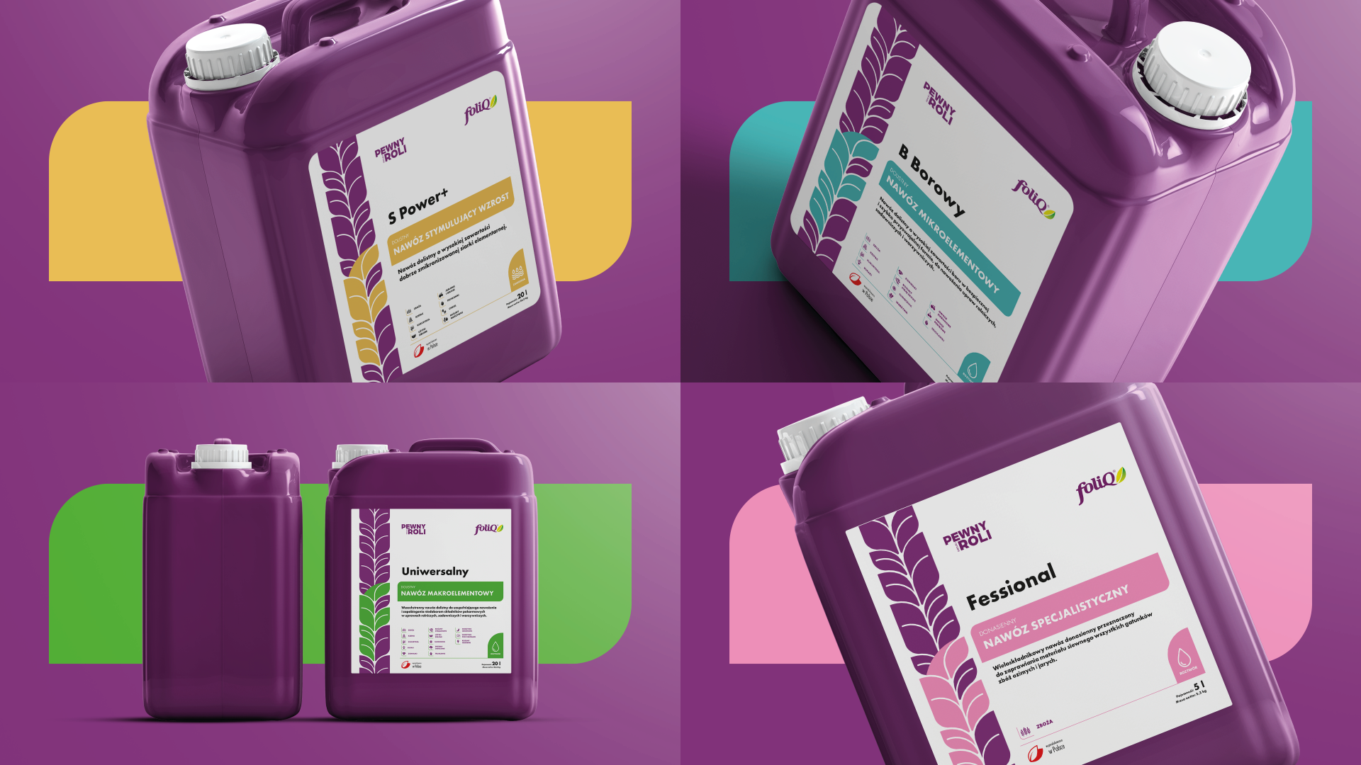 08 foliQ rebranding nowy klucz wizualny baniaki kanistry