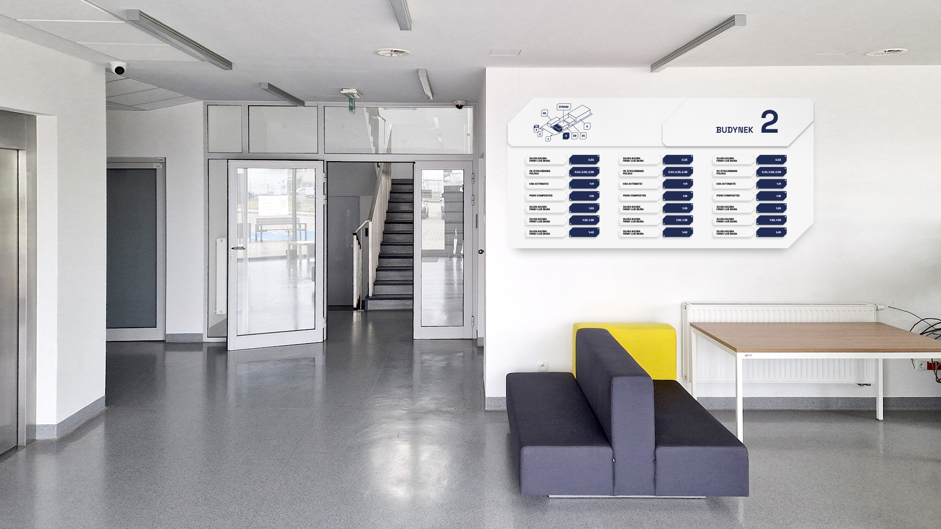 Rebranding i nowa identyfikacja wizualna PNT Opole oznakowanie tablica