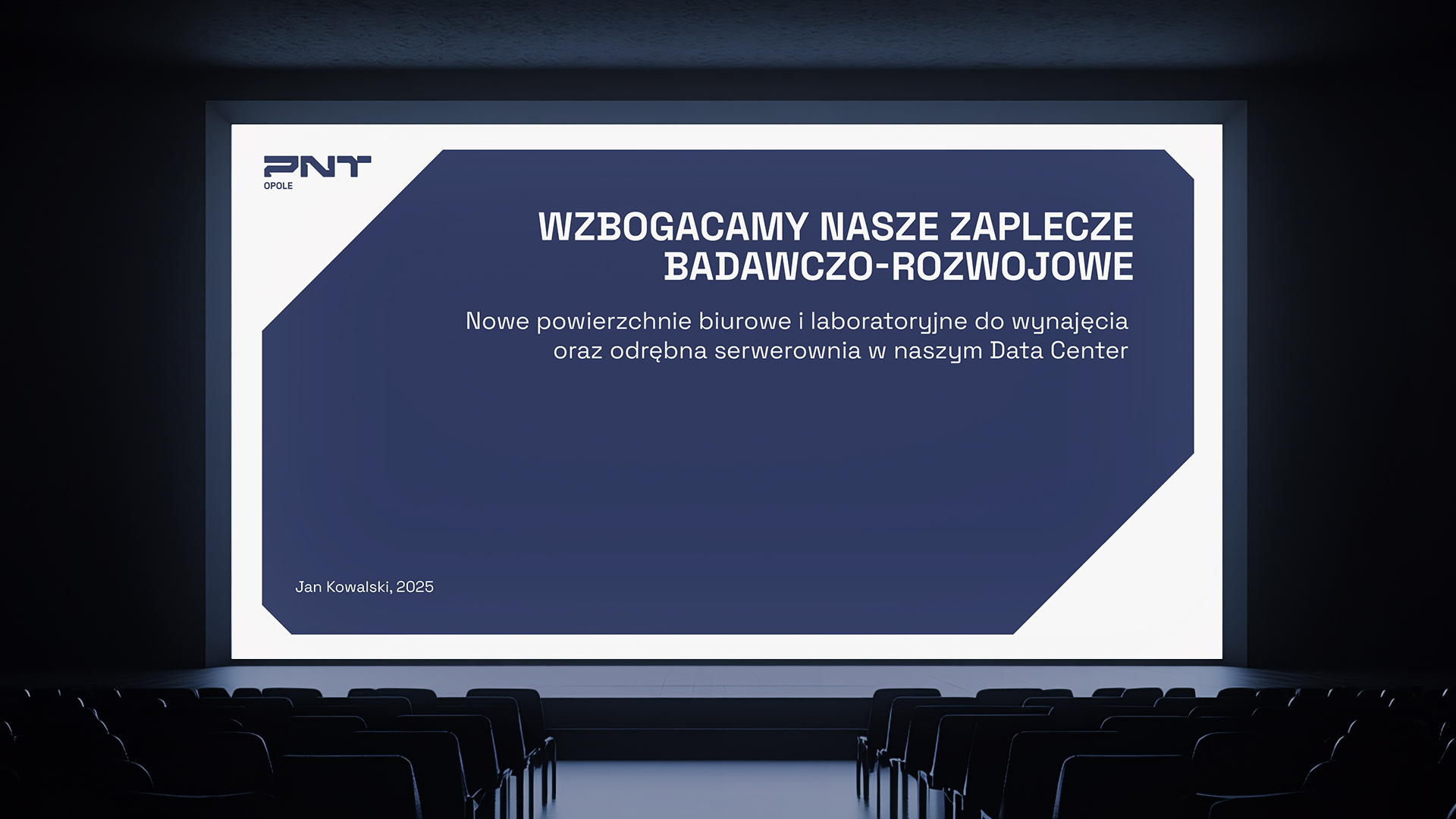 Rebranding i nowa identyfikacja wizualna PNT Opole prezentacja powerpoint
