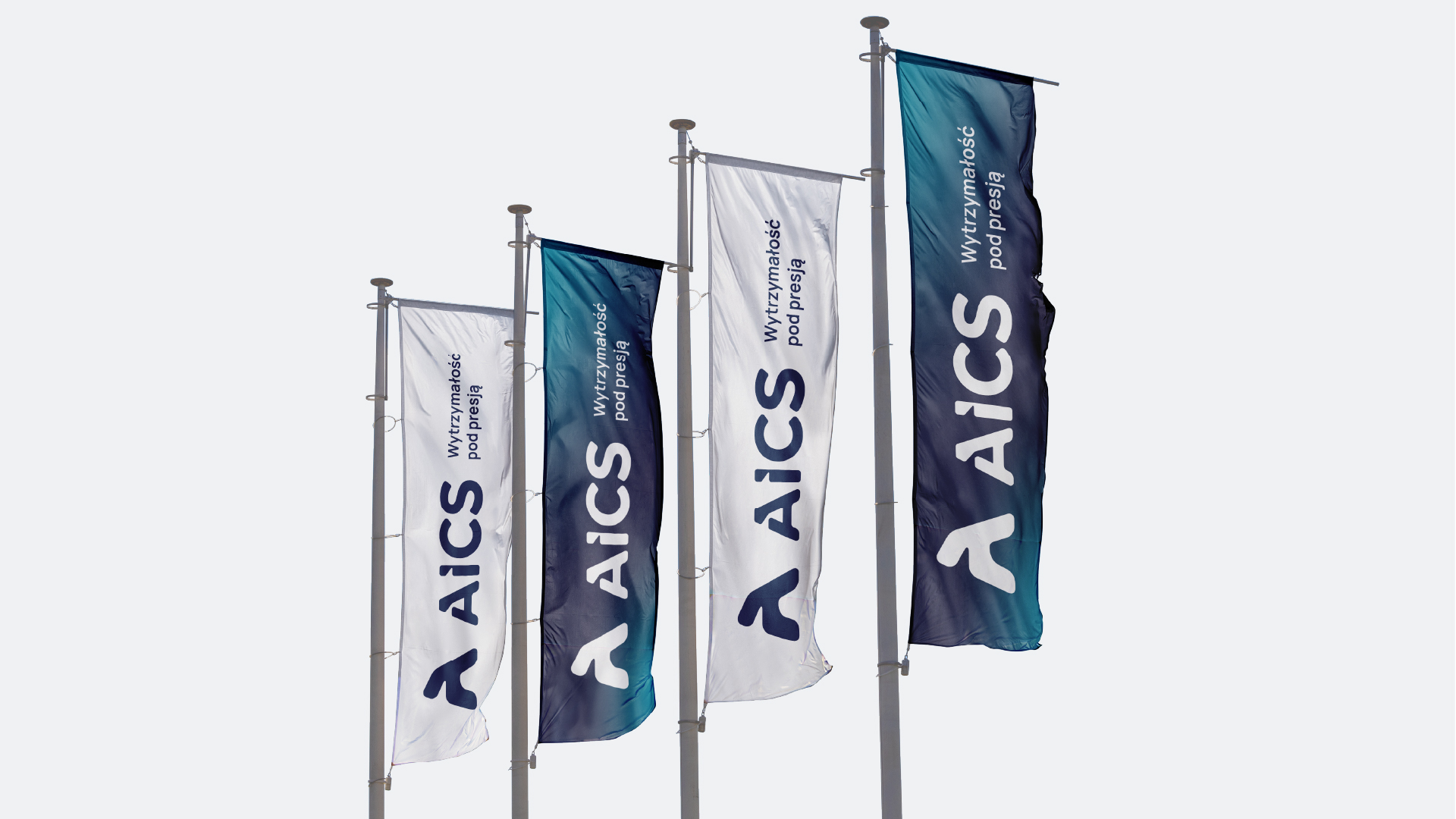 AICS rebranding flagi